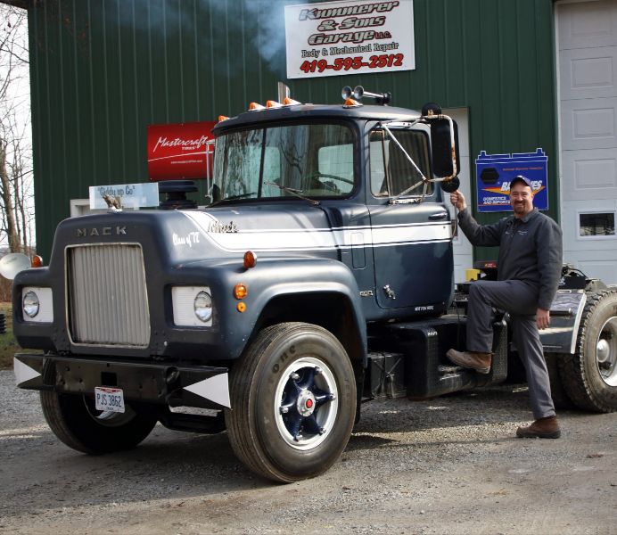 Mack Truck Rear